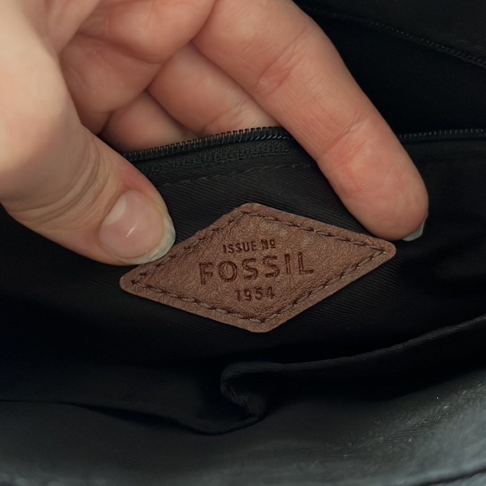 Fossil Bag With Adjustable Button Strap - image 5